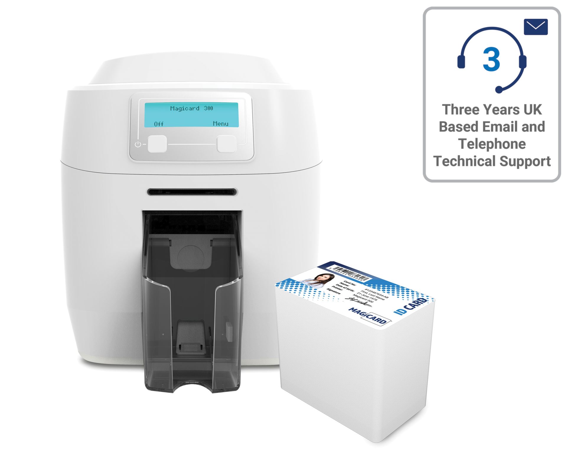 Magicard 300 ID Card Printer (Single-Sided) | TradeiD